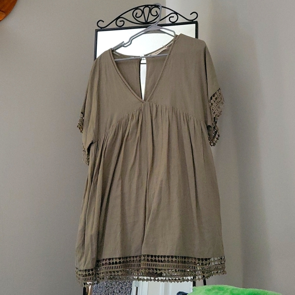 Mustard Seed Romper Dress